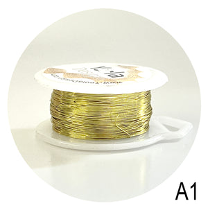 Premium Craft Wire, Pick your jewelry wired colors, Extra long spools 120 feet each