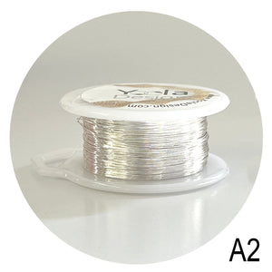 Premium Craft Wire, Pick your jewelry wired colors, Extra long spools 120 feet each