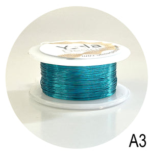 Premium Craft Wire, Pick your jewelry wired colors, Extra long spools 120 feet each