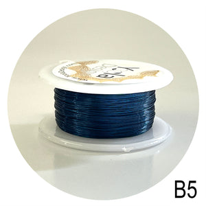 Premium Craft Wire, Pick your jewelry wired colors, Extra long spools 120 feet each