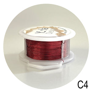 Premium Craft Wire, Pick your jewelry wired colors, Extra long spools 120 feet each