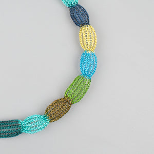 Bubble necklace instructions - Wire crochet necklace