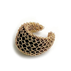 Creat a  Chunky cocktail ring - Wire Crochet Jewelry