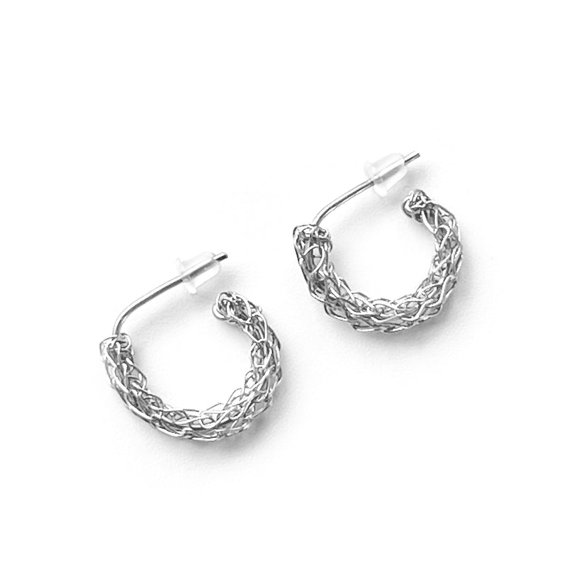 Wire Crochet Hoop Earrings | Large Gold Hoop Earrings for Sale ...