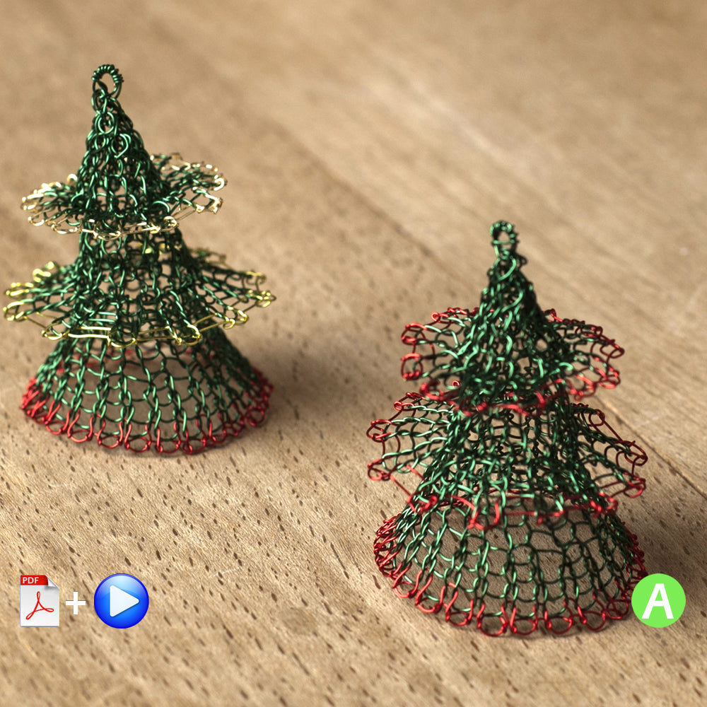 Christmas Tree Crochet Kit for Beginners Complex