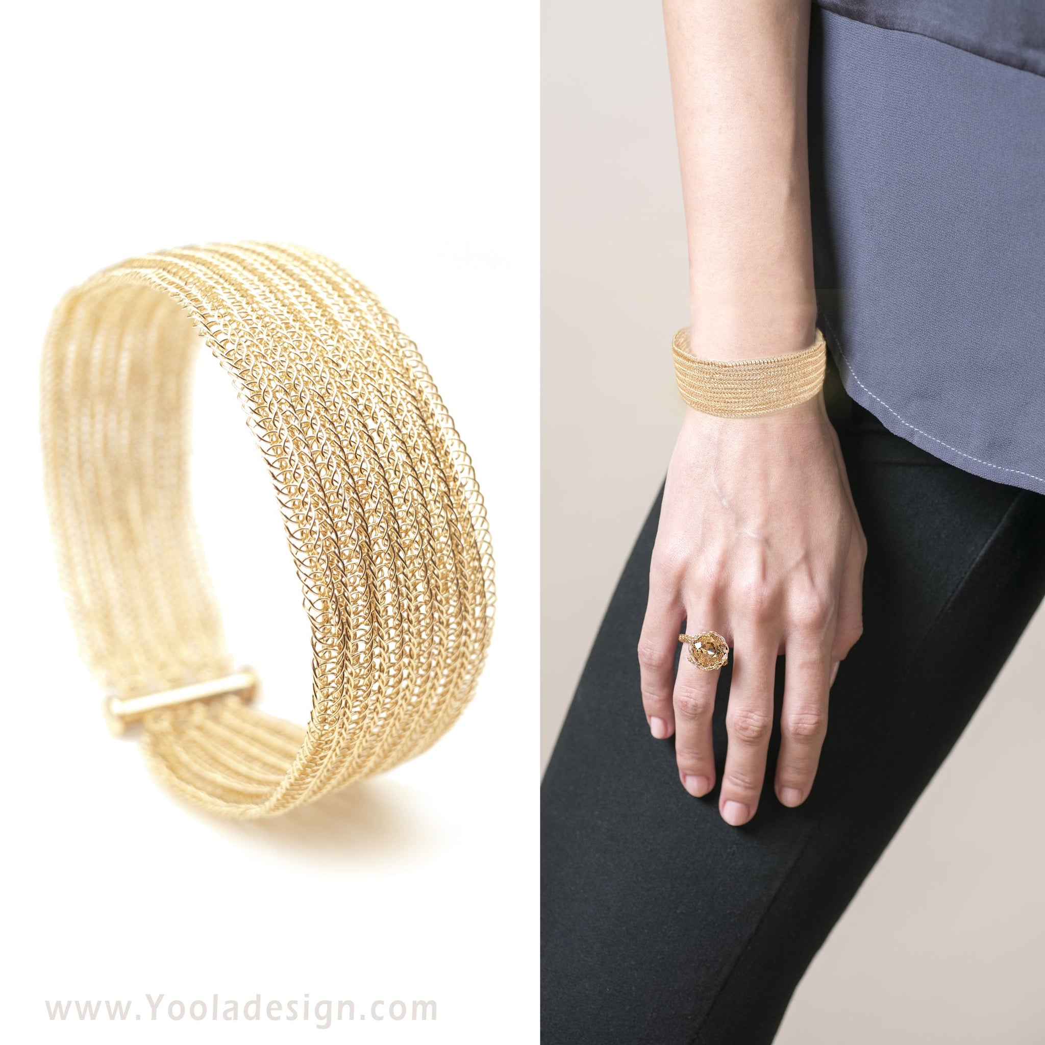 Buy Gold Plated Polki Embellished Geometric Cut Work Pattern Kada by  Swabhimann Jewellery Online at Aza Fashions.