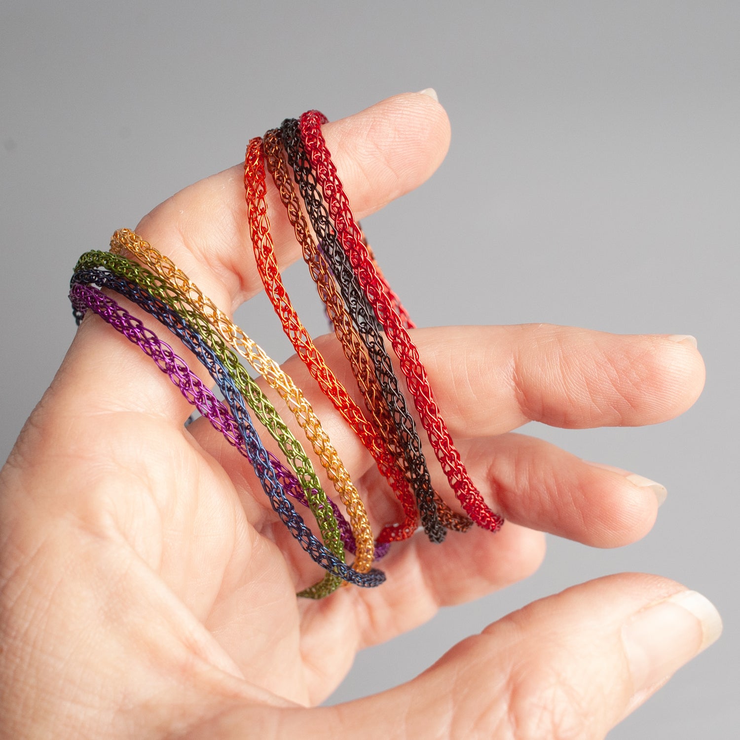 Crochet AF!: Linked Hearts Bracelet