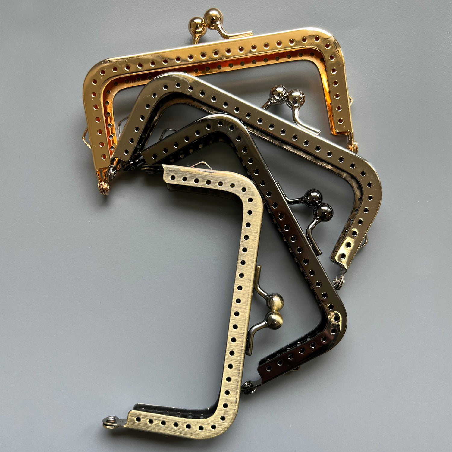 Box Purse Frame Purses Round Kiss Clasp Lock Metal Clutch Handmade Diy Bag  Craft | Fruugo AE